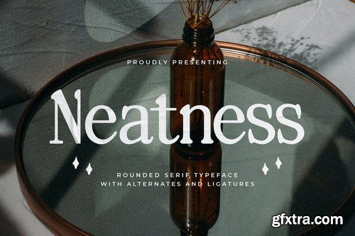 Neatness - Rounded Serif Typeface