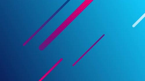 Videohive - Seamless loop animation of glowing vertical lines. Deep blue and vivid purple abstract backgrounds - 37944566