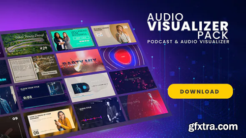Videohive Podcast & Audio Visualizer Pack 27682557