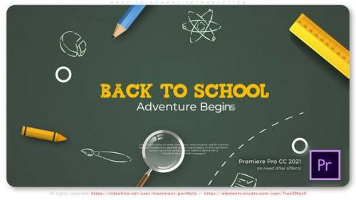 Videohive - Back To School Introduction - 38037371