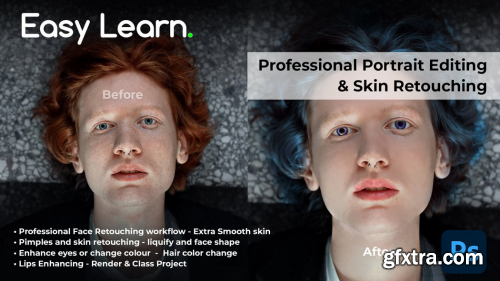 Professional Portrait Editing | Skin, Face Photo Retouching | Adobe Photoshop Short Master Class