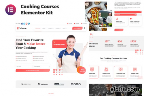 ThemeForest - Maem - Cooking Courses Elementor Template Kit