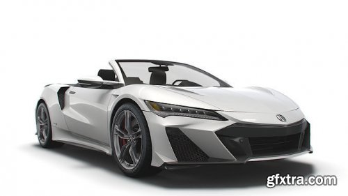 Cgtrader - Acura NSX Type S Cabrio 2022 3D model