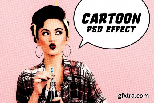 Cartoon PSD Effect