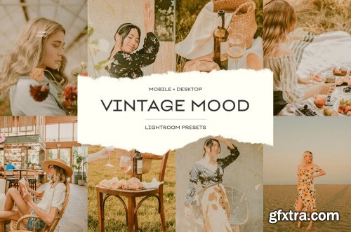 CreativeMarket - Vintage Mood Lightroom Presets 6761994