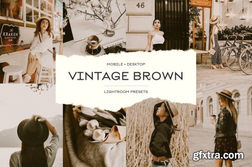 CreativeMarket - Vintage Brown Lightroom Presets 6762408