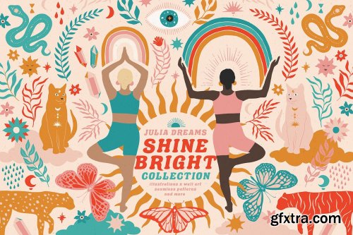 CreativeMarket - Shine Bright Collection 6599669