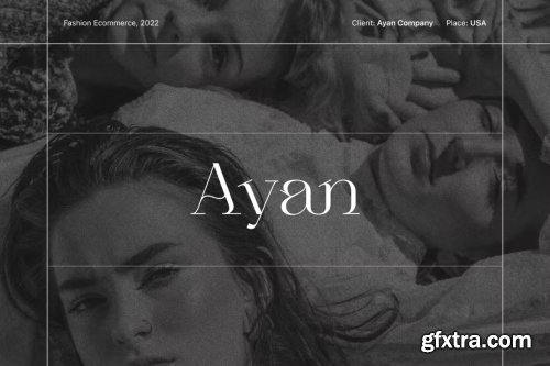 Ayan - Fashion E-commerce App Design Template