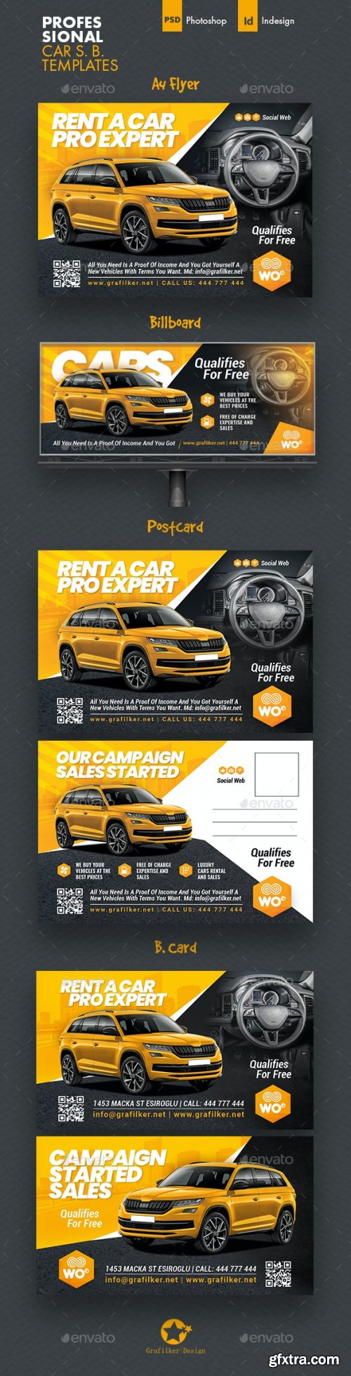 GraphicRiver - Car Sales Bundle Templates 34188727