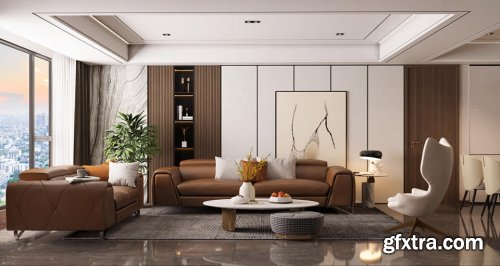 Living Room Interior By Huong Giang