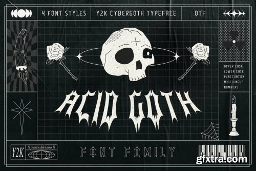 Acid Goth Font