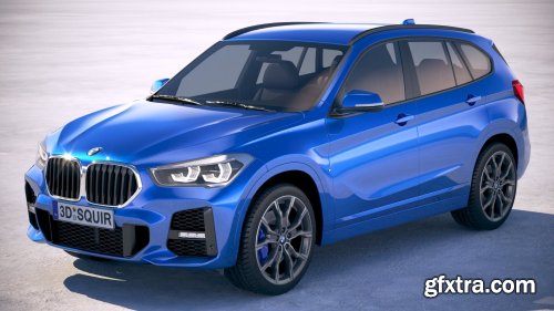 BMW X1 M-Sport 2020 3D Model