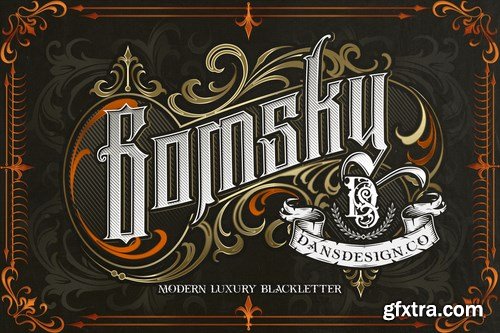 Gomsky Modern Blackletter