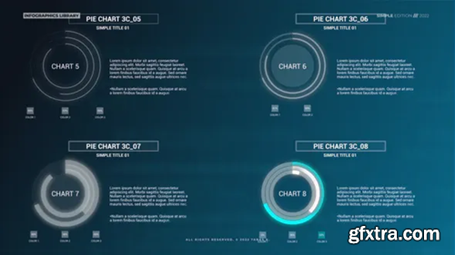 Videohive Infographics: Simple Pie Charts V2 38127441