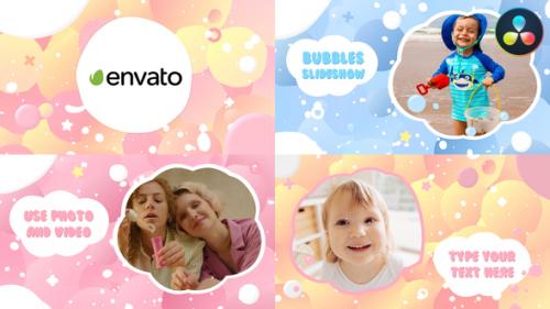 Videohive - Bubble Slideshow | DaVinci Resolve - 38030634
