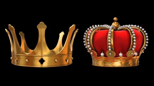 Videohive - Rotating Crown Pack - 25381170