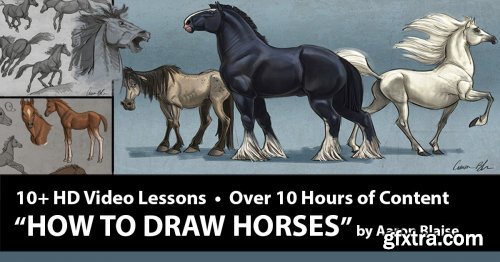 CreatureArtTeacher - How to Draw Horses with Aaron Blaise