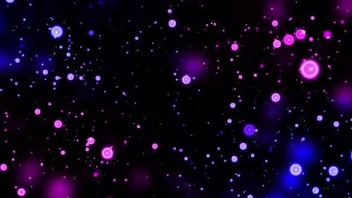 Videohive - Colorful Lights Particles Animation - 38060617