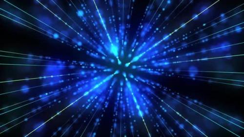 Videohive - Blue Universe Particles Animation - 38060771