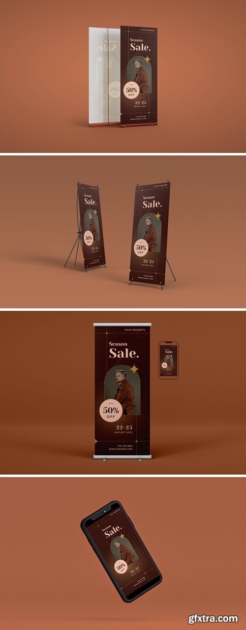 Fashion Sale Roll Up Banner 4M9P5S4