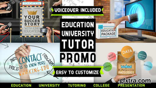 Videohive Education University Tutor Promo 36670873