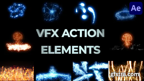 Videohive VFX Action Elements And Transitions for After Effects 38106236