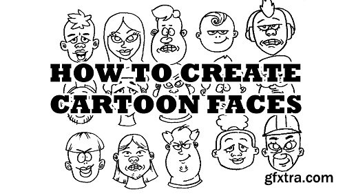 How to create cartoon faces