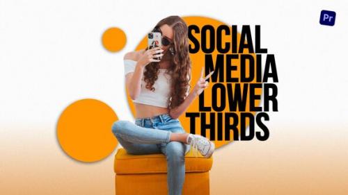 Videohive - New Social Media Lower Thirds - 38185813