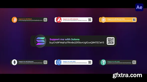 Videohive Crypto Donations For After Effects 38162339