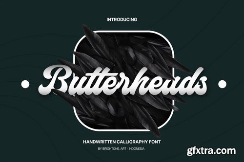 Butterheads - Handwritten Calligraphy Font