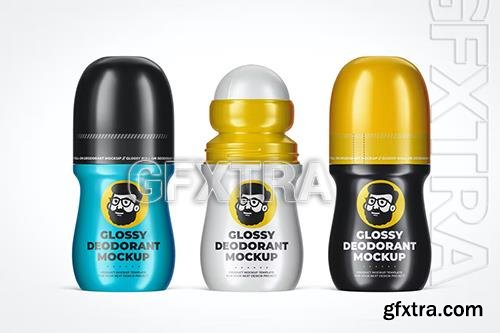 Glossy Deodorant Mockup YY8FAL5