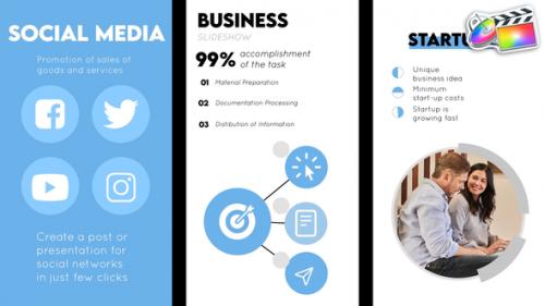 Videohive - Business Social Media Slideshow | FCPX - 38304693