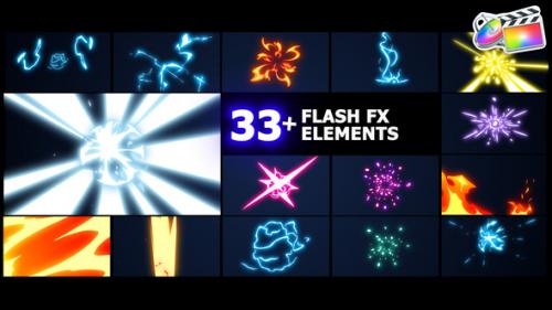 Videohive - Flash FX Elements Pack | FCPX - 38318752