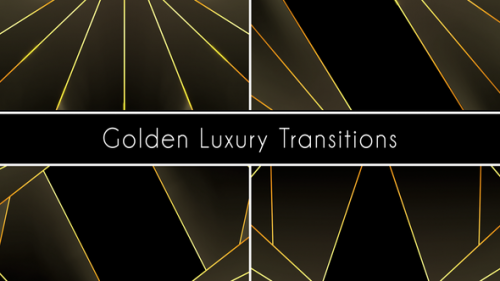 Videohive - Golden Luxury Transitions - 38261890