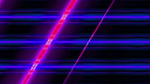 Videohive - Abstract Colorful Neon Lights Background Loop - 38288510