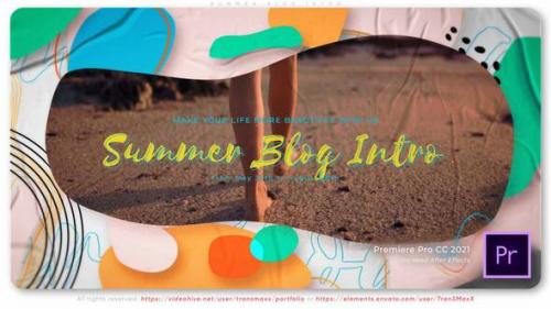 Videohive - Summer Blog Intro - 38327018