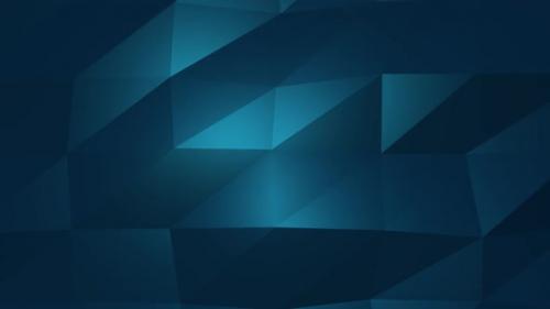 Videohive - Blue shapes scifi background - 38381542
