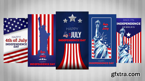 Videohive 4th of July Instagram Stories 38323839