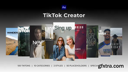 Videohive TikTok Creator | After Effects 38374907