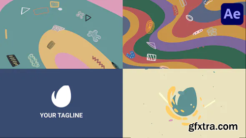 Videohive Colorful Wave Logo Reveals And Transitions for After Effects 38412812