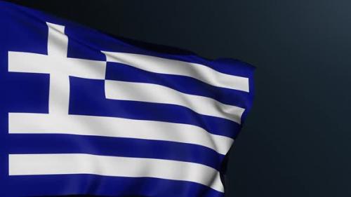 Videohive - Greece Flag Athens Greek National Identity Symbol - 38332386