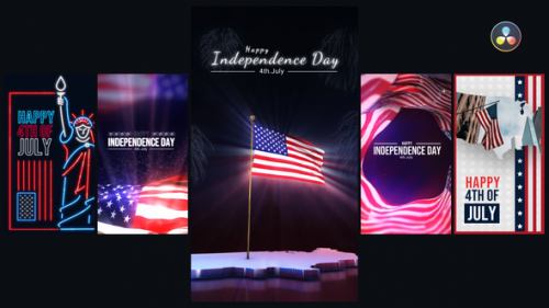 Videohive - 4th of July Instagram Stories - 38413778