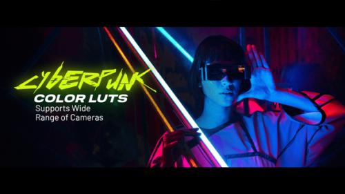Videohive - Cyberpunk LUTs - 38417466