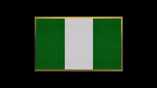 Videohive - Nigeria 3D Flag - 38426681