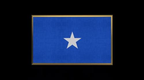 Videohive - Somalia 3D Flag - 38428385