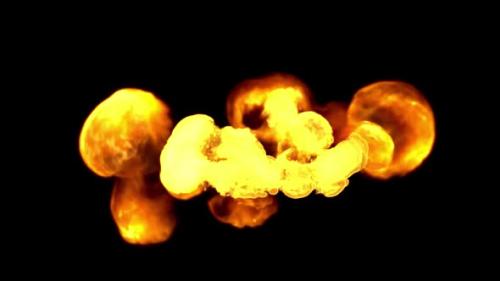 Videohive - Fire Explosions - 38379737