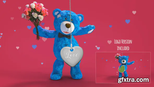 Videohive Valentine Bear Dance 30142982