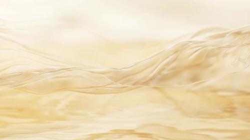 Videohive - Flowing transparent cloth on water surface - 38458238