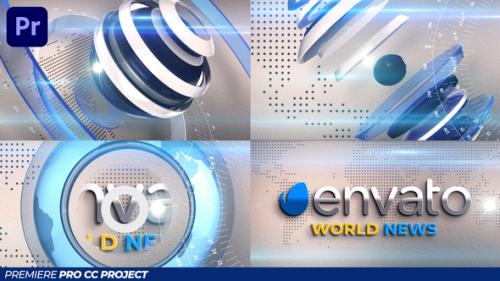 Videohive - World News Opener - 38487069