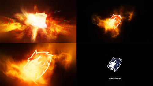 Videohive - Fire Logo Reveal - 38503425